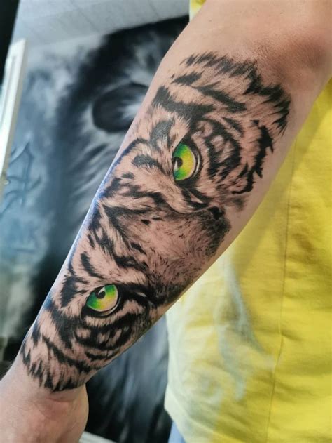 small tiger eye tattoo|40 Tiger Eyes Tattoo Designs for Men